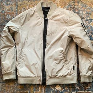 Large Khaki Tavik Bomber Jacket